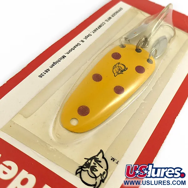 Eppinger Dardevle Sagamore JT Buel Klicker, 7g, geltona, blizgė #23023