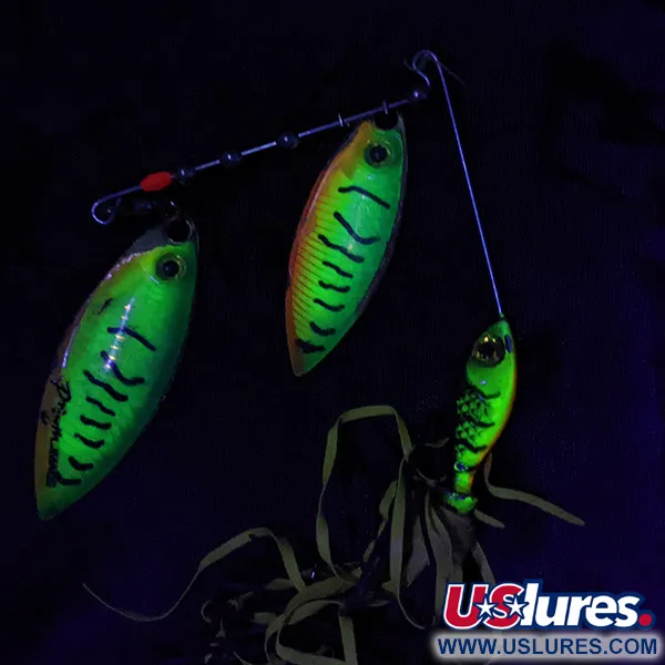 Wahoo Prizm, 19g Fire tiger UV, Spinnerbait masalas #23039