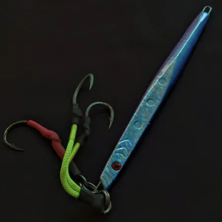 Williamson BENTHOS Speed Jig, 100g, mėlynas/violetinis, vertikalaus džigavimo masalas #23146