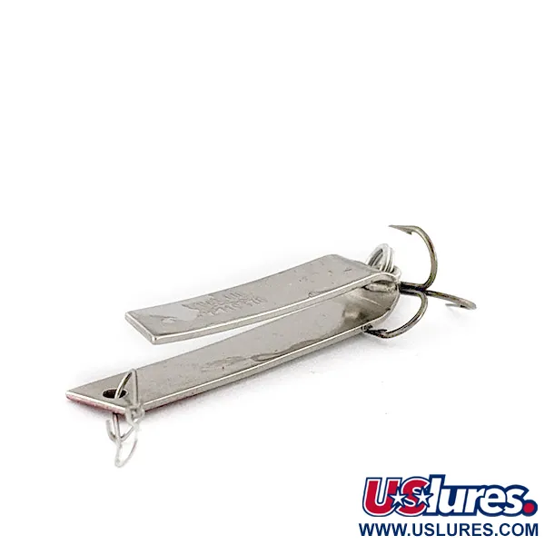 Luhr Jensen Super-Duper 502, 2,5g nikelis/raudona, vartiklė #23158