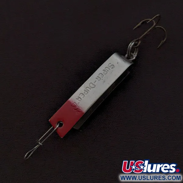 Luhr Jensen Super-Duper 502, 2,5g nikelis/raudona, vartiklė #23158