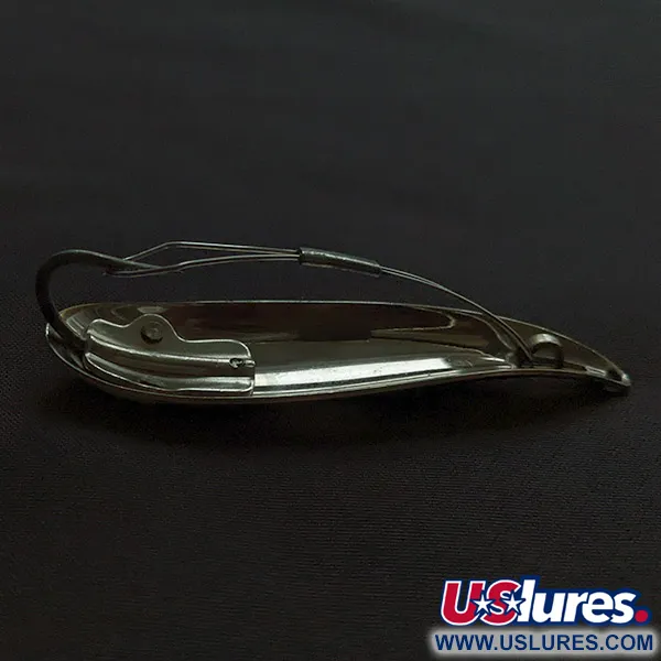 Weedless Bait Company FISHTRAP, 8,5 g, raudona/balta/nikelis, vintažinė blizgė #23191