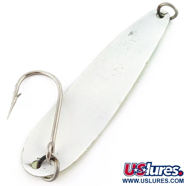 Luhr Jensen Westport Wobbler, 14 g, geltona/žalia/balta UV, blizgė #23257