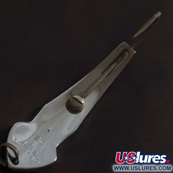 Tony Accetta Pet Spoon 15, 28g nikelio spalvos, blizgė #23265