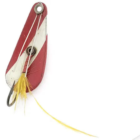 Weezel Rex Spoon, 1/4 oz (7g), raudonai balta bežolė vartiklė #23267