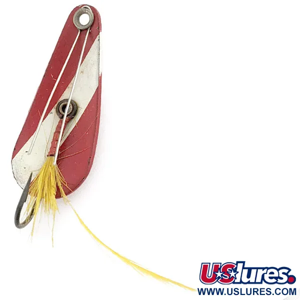 Weezel Rex Spoon, 1/4 oz (7g), raudonai balta bežolė vartiklė #23267