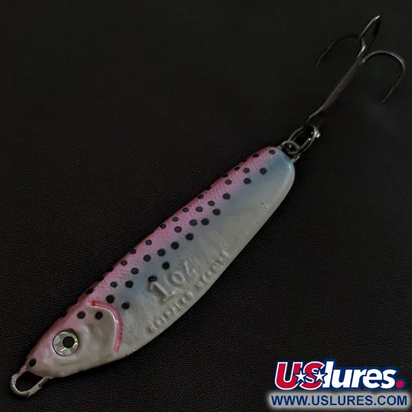 Luhr Jensen Crippled Herring, Rainbow Trout, 28g, blizgė #23284