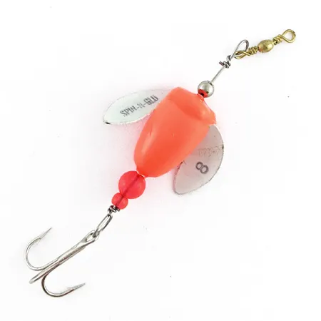 Yakima Bait Worden's Spin-n-Glo, 0,9 g, oranžinis, sparnuotas masalas #23344