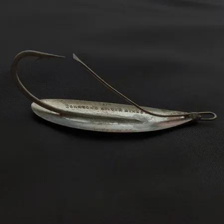 Johnson Silver Minnow Weedless, 9g, varinė/sidabrinė, vartiklė #23351