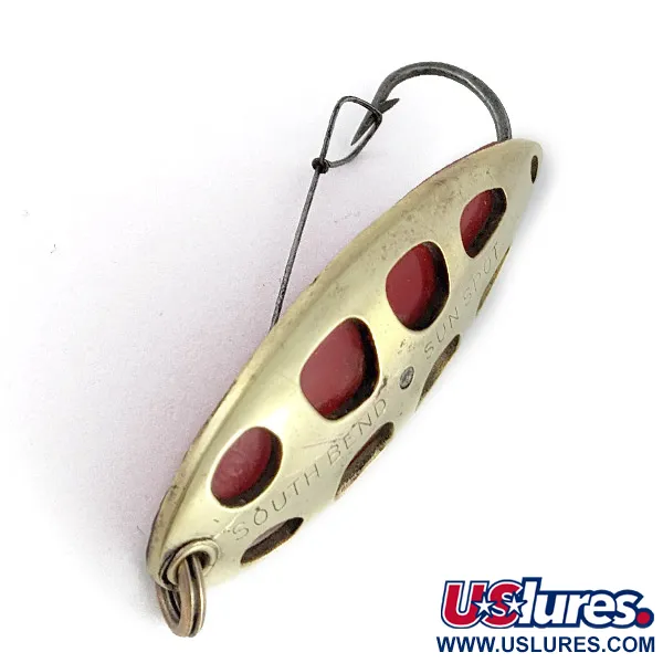 South Bend Sun Spot, 14g, auksinė/raudona, vartiklė #23358