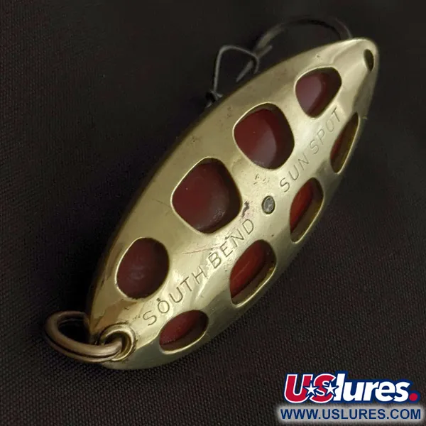 South Bend Sun Spot, 14g, auksinė/raudona, vartiklė #23358