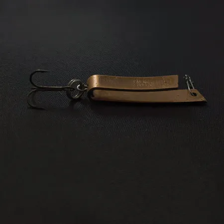 Luhr Jensen Super-Duper 503, 4,3 g, žalvaris/varis, blizgė #23422