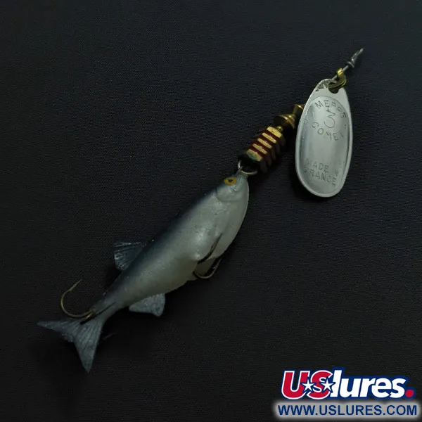 Mepps Comet 3 Mino, 9g, sidabrinė, sukriukė #23428