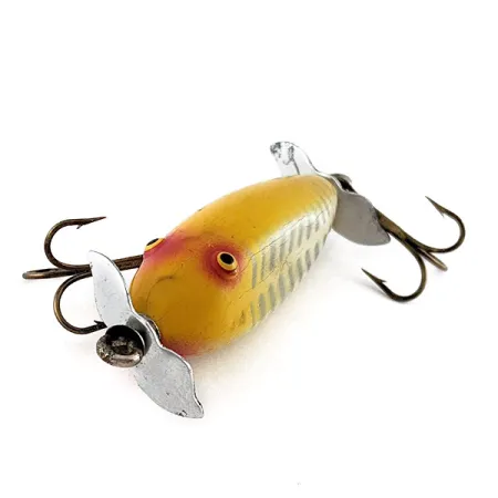 Creek Chub Injured Minnow, 6 g, geltonas, paviršinis vobleris #23433