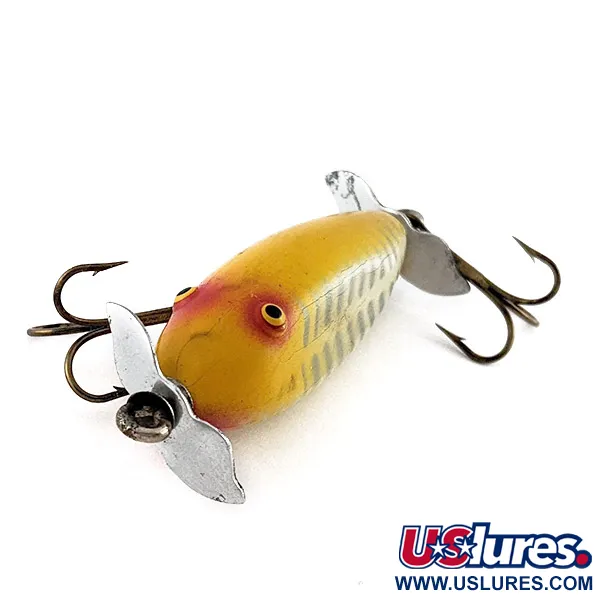 Creek Chub Injured Minnow, 6 g, geltonas, paviršinis vobleris #23433