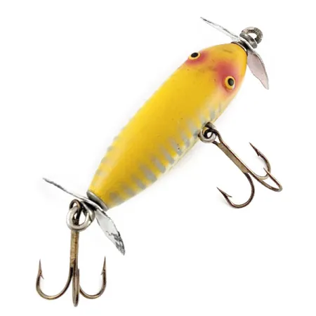 Creek Chub Injured Minnow, 6 g, geltonas, paviršinis vobleris #23433