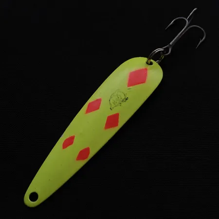 Eppinger Dardevle Flutter Chuck #3100, 9,5 g, Five of Diamonds, vartiklė #23470