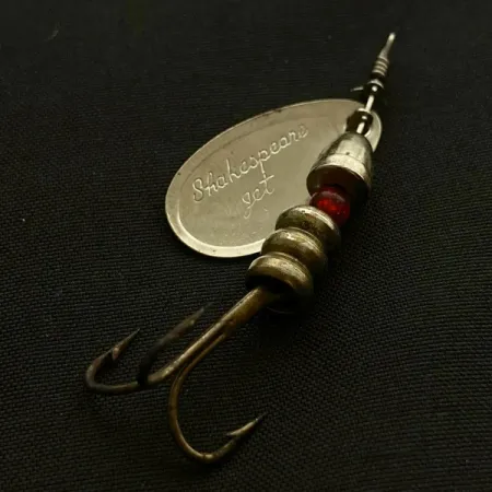 Shakespeare Jet, 4 g, sidabrinė su žalia, sukrė #23505