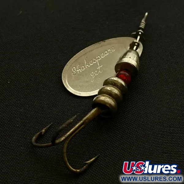 Shakespeare Jet, 4 g, sidabrinė su žalia, sukrė #23505