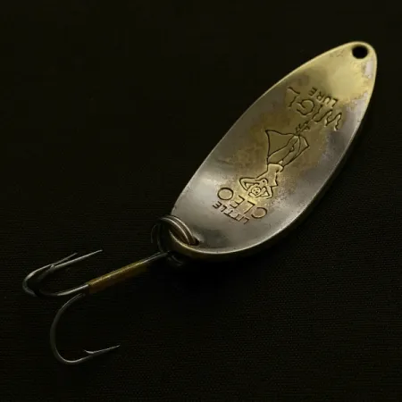 Little Cleo (Hula Girl), 14 g, niklis/auksas, blizgė #23514