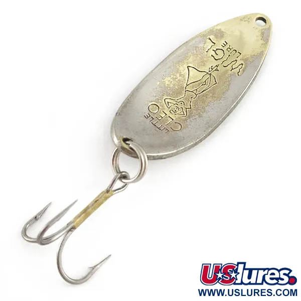 Little Cleo (Hula Girl), 14 g, niklis/auksas, blizgė #23514