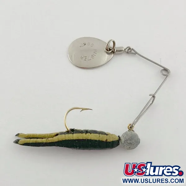 Bass Buster spinnerbait, 4,5 g, nikeliuotas, sukrė #23541