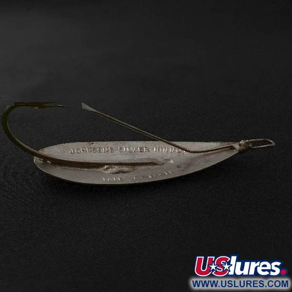 Johnson Silver Minnow Weedless, nikelio, 12 g, žolėms atspari vartiklė #23553