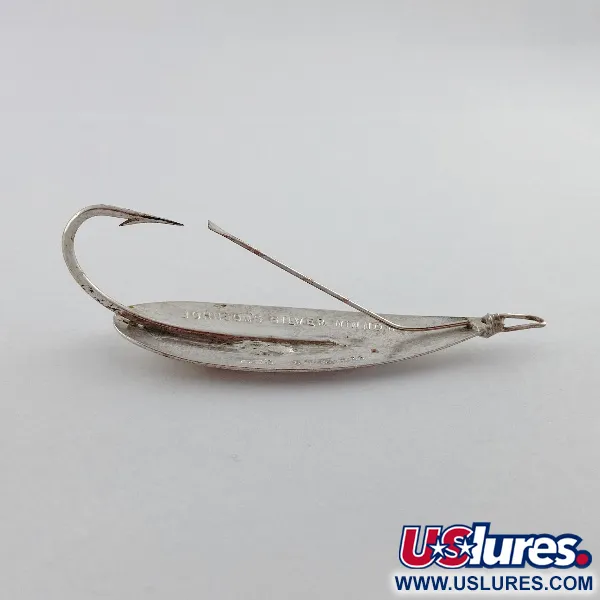 Johnson Silver Minnow Weedless, nikelio, 12 g, žolėms atspari vartiklė #23553