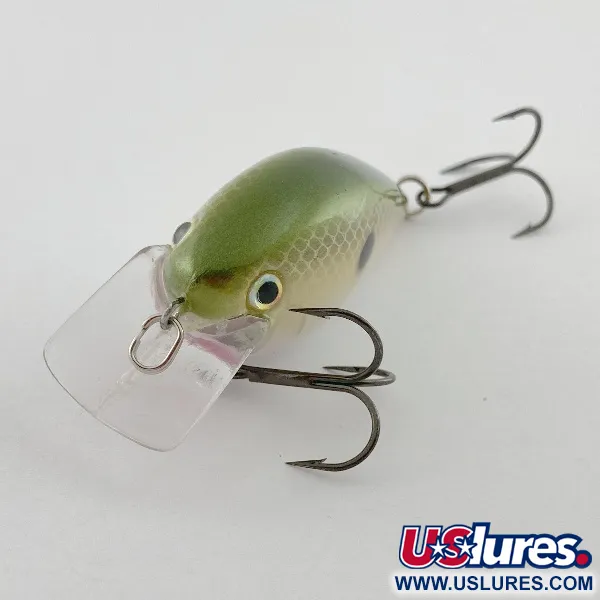 Strike King KVD 1.5 Silent square bill, 12g, Olive Sexy Shad, vobleris #23556