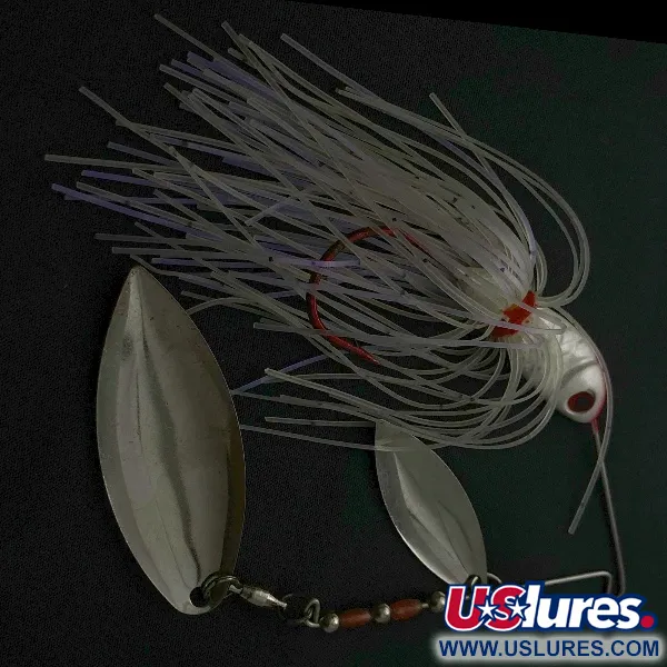Strike King Red Eyed, 21g, White Silver, spinnerbaitas #23566