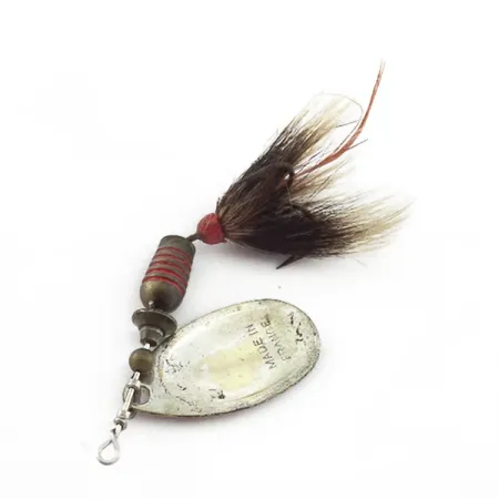 Mepps Aglia 3, sidabrinė, 7.3g, su voverės uodega, sukrė #23570