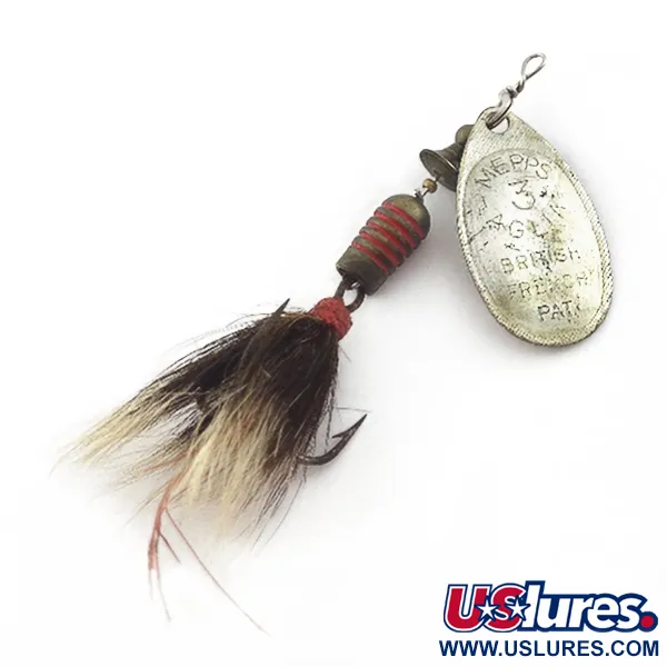 Mepps Aglia 3 su voverės uodega (1960-ieji)