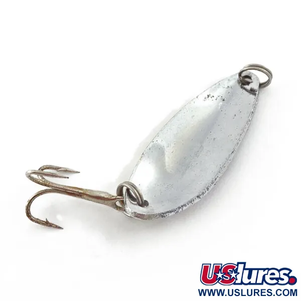 Glen L Evans Shag Spoon, 7g nikelio/žalios spalvos, blizgė-vartiklė #23578