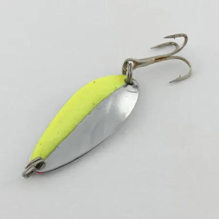 Glen L Evans Shag Spoon, 7g nikelio/žalios spalvos, blizgė-vartiklė #23578