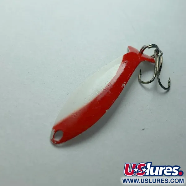 Worth Fly Rod Demon, raudona/balta/nikelis, 1.5 g, blizgė #23596