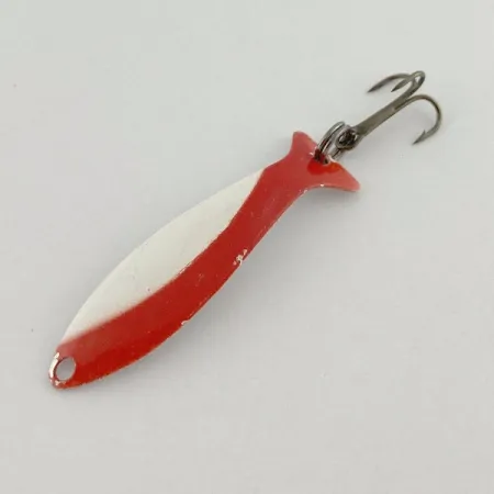 Worth Fly Rod Demon, raudona/balta/nikelis, 1.5 g, blizgė #23596