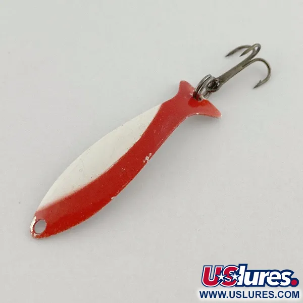 Worth Fly Rod Demon, raudona/balta/nikelis, 1.5 g, blizgė #23596