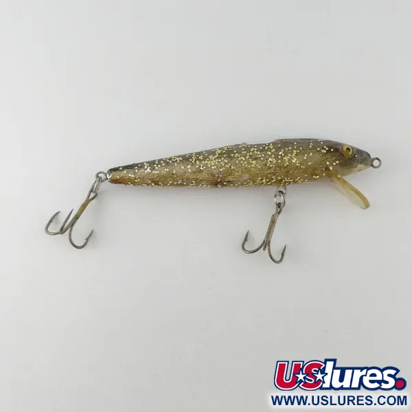 Bill Norman Shiner Minnow, 10g, auksinė, plaukiantis vobleris #23622