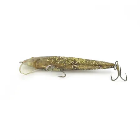 Bill Norman Shiner Minnow, 10g, auksinė, plaukiantis vobleris #23622