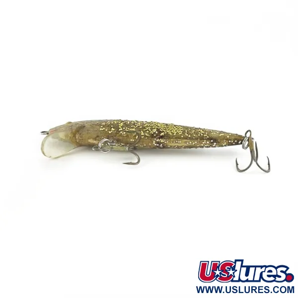 Bill Norman Shiner Minnow, 10g, auksinė, plaukiantis vobleris #23622
