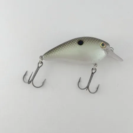 Strike King KVD 1.5 Silent squarebill, 12g, Olive Sexy Shad, vobleris #23627