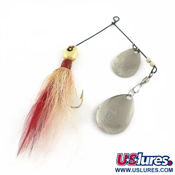 GRASSL’S DOUBLE OO, sidabrinis, 14 g, spinnerbait tipo masalas #23653