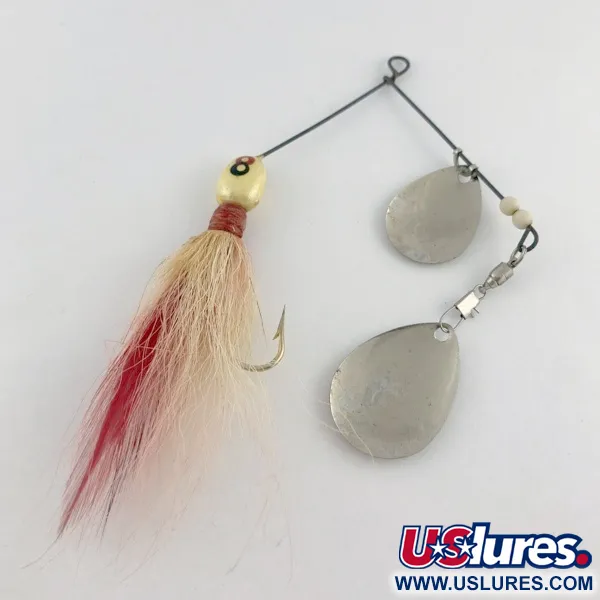 GRASSL’S DOUBLE OO, sidabrinis, 14 g, spinnerbait tipo masalas #23653