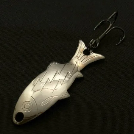 Atlantic Lures Golden Wobble-Fish, 5 g, nikelis, vartiklė #23671