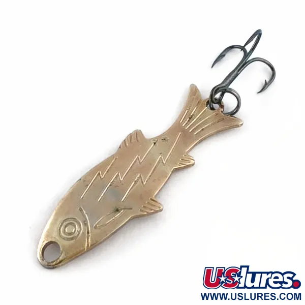 Atlantic Lures Golden Wobble-Fish, 5g varinė blizgė #23698