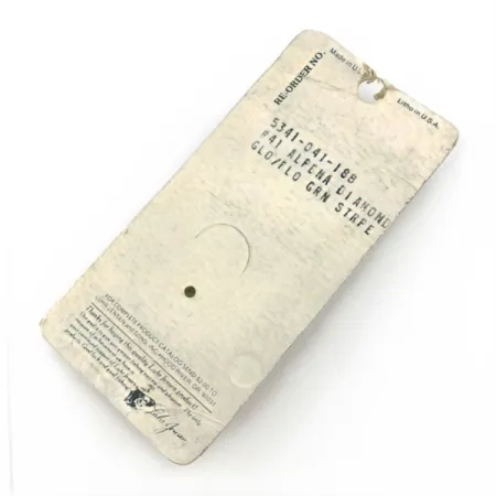 Luhr Jensen Alpena Diamond, 7g Glo-Flo Green stripe, blizgė #23708