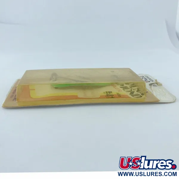 Luhr Jensen Alpena Diamond, 7g Glo-Flo Green stripe, blizgė #23708