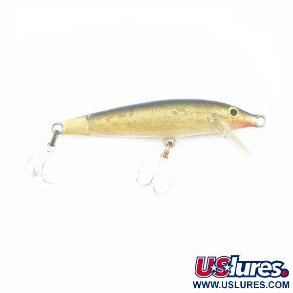 Rapala Original Floater F7, 4g, auksinis vobleris #23730