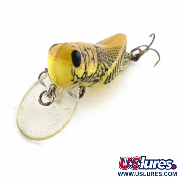 Rebel Crickhopper Ultralight, 2.6g, Yellow Grasshopper, vobleris #23737