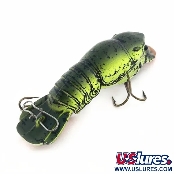 Mann's Hackleback, Green Crawdad, 7g, vobleris #23784